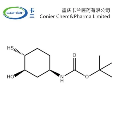 CAS 1350636-75-7|Terc-butyl N-[(1R,3R,4R)-3-hydroxy-4-sulfanylcyklohexyl]karbamát